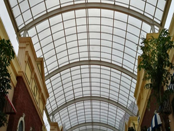 绥化屋面网架顶棚吊装方案